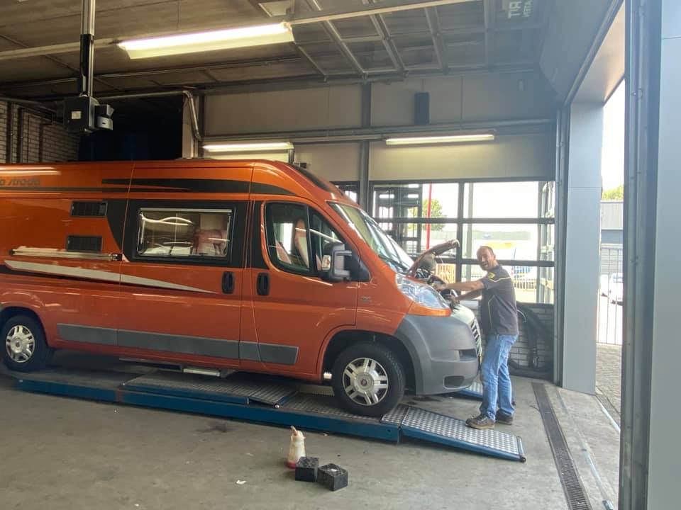 onderhoud rode camper